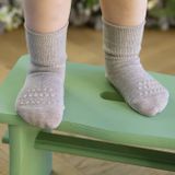 Dětské protiskluzové ponožky z bambusu Tmavě zelené