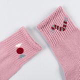 Dětské růžové ponožky Vítej doma!