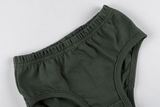 Dívčí tmavě zelené kalhotky z BIO bavlny