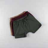 Chlapecké tmavě zelené boxerky z BIO bavlny