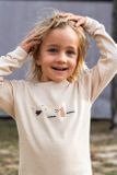 Dětské smetanové tričko z BIO bavlny Medvěd Bjørn