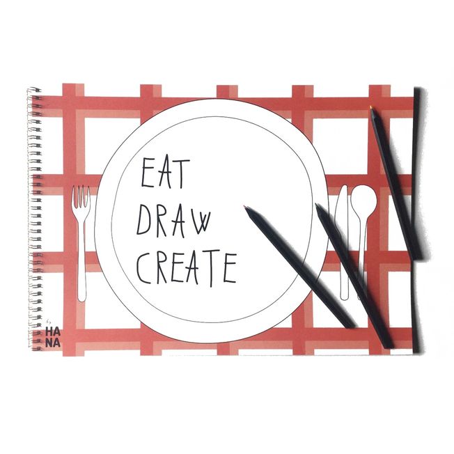 Pracovní sešit Eat, draw, create