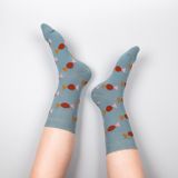 Modré ponožky Bonbóny