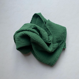 Mušelínový zelený šátek 